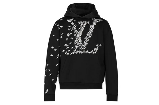 Louis Vuitton Printed Black Hoodie