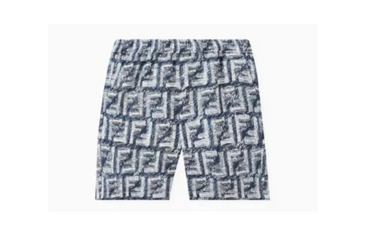 Fendi FF logo Shorts White