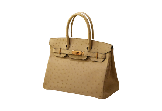 Hermes Birkin 30 Ostrich Parchemin