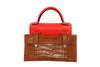 Hermes Kelly Doll picto 19 Epsom/Matt Alligator Rose Texas, Mauve Pale and Vert Fizz B stamp