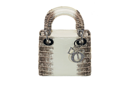 Christian Dior Niloticus Crocodile Himalaya Small Lady Dior