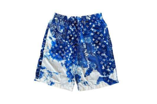 Louis Vuitton Bandana Board Swim Blue Shorts