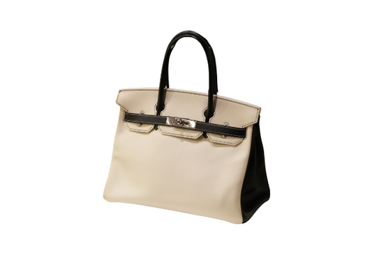 Hermes Birkin 30 HSS Swift Black and Craie