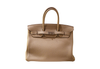Hermes 35 Taurillon Clemence Etoupe