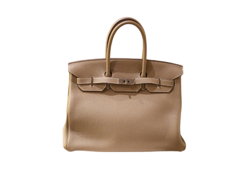 Hermes 35 Taurillon Clemence Etoupe