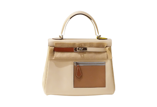 Hermes Limited Edition Kelly Colormatic 25 Swift Nata