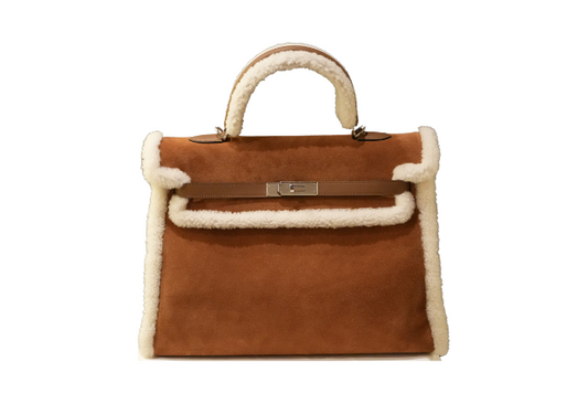 Hermes Kelly 35 Teddy B Stamp