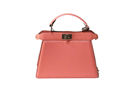 Fendi Peekaboo Pink Leather