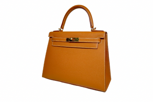 Hermes Kelly 28 Epsom Gold W Stamp