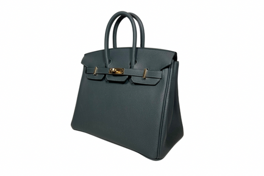 Hermes Birkin 25 Togo Gris Misty W Stamp