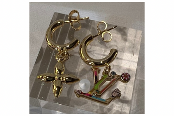 Louis Vuitton  x. Takashi Murakami Superflat Earrings