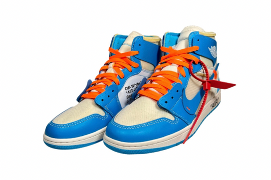 Nike Air Jordan 1 Retro High Off White 'UNC" Sneaker