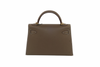 Hermes Mini Kelly Ⅱ Epsom Etoupe K Stamp