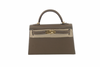 Hermes Mini Kelly Ⅱ Epsom Etoupe K Stamp
