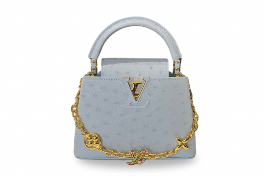 Louis Vuitton x Takashi Murakami Capcines Ostrich