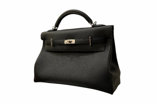 Hermes Maxi Kelly Black
