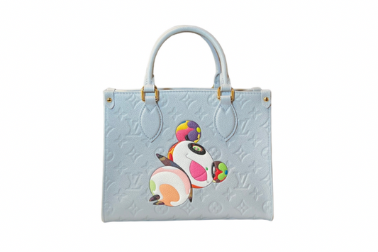 Louis Vuitton X Takashi Murakami OnTheGo Handbag Panda Crossbody
