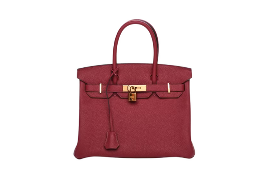 Hermes Birkin 30 Togo Rouge Grenat
