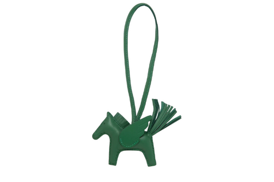 Hermes Pegasus Charm Dark Green