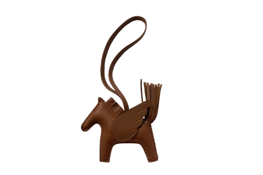 Hermes Pegasus Charm Brown
