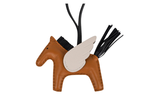 Hermes Pegasus Charm Brown/Light Green