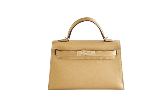Hermes Mini Kelly Chevre Chamkilight