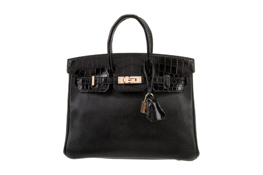 Hermes Birkin 30 Touch Niloticus Taurillion Novillo Black