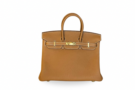 Hermes Birkin 25 Togo Gold