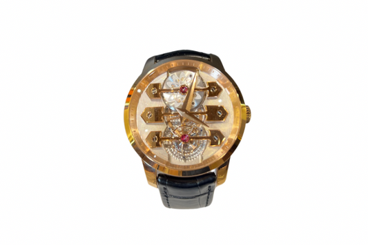 Girard Perregaux Tourbillon with three gold bridges 99280-52-000-BA6E