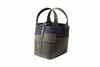 Hermes Wool Felt Swift Go Team Picotin Lock 18 PM Caban/Bleu Nuit
