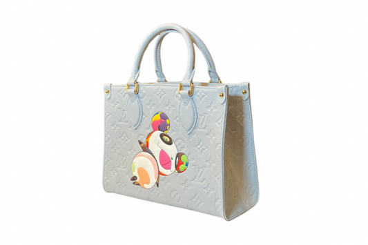 Louis Vuitton X Takashi Murakami OnTheGo Handbag Panda Crossbody