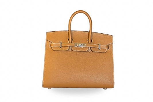 Hermes Birkin 25 Sellier Epsom Gold