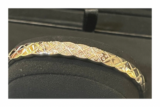 Chanel Coco Crash Bracelet White Gold