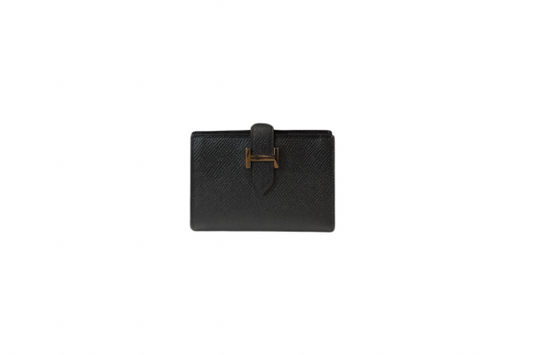 Hermes Bearn Epsom Black W stamp