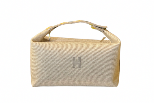 Hermes Bride-A-Brac GM SEIGLE Silver Hardware Hand Pouch