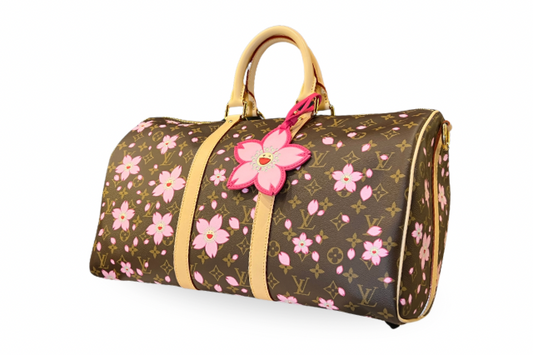 Louis Vuitton x Takashi Murakami Keepall Bandouliere 45