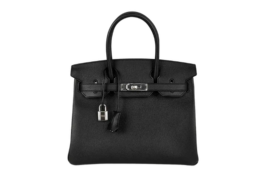 Hermes Birkin 30 Epsom Black B stamp