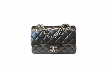 Chanel Mini Matelasse Coco Mark lambskin Black