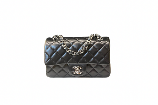 Chanel Mini Matelasse Coco Mark lambskin Black