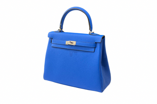 Hermes Kelly 25 Togo Bleu Hydra W 2024