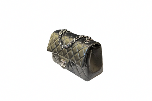Chanel Mini Matelasse Coco Mark lambskin Black
