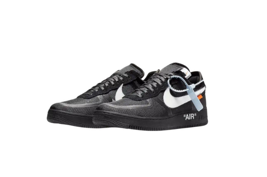 Nike x Off White Air Force One Black Low Sneaker