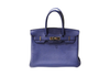 Hermes Birkin 30 Togo Blue Electric