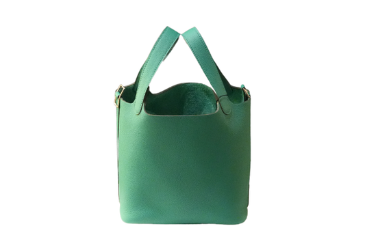 Hermes Picotin Taurillon Maurice Vert Jade