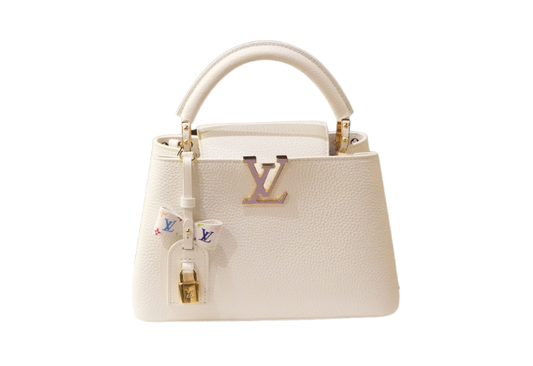 Louis Vuitton x Takashi Murakami Capcines BB White