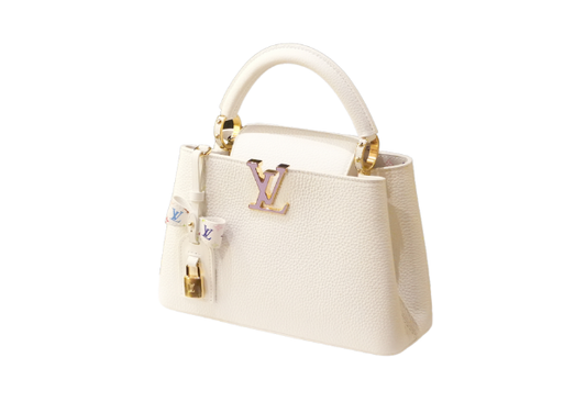 Louis Vuitton x Takashi Murakami Capcines BB White