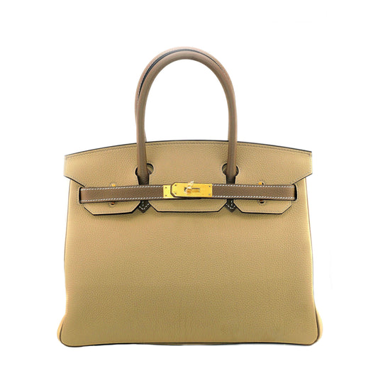 Hermes Birkin 30 Togo Trench and Etoupe
