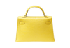 Hermes Mini Kelly Ⅱ Alligator Matte Lime B stamp