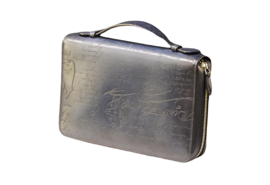 Berluti Itauba Wide Gradiant Long Zipped Wallet