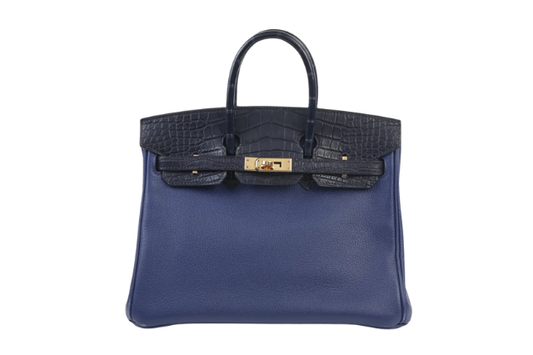 Hermes Birkin 30 Touch Taurillon Clemence Blue Sapphire